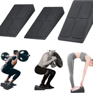 Squat Wedge Block Adjustable Non-Slip Squat Ramp Slant Board Calf Stretcher