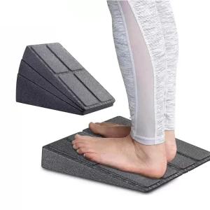 Squat Wedge Block Adjustable Non-Slip Squat Ramp Slant Board Calf Stretcher