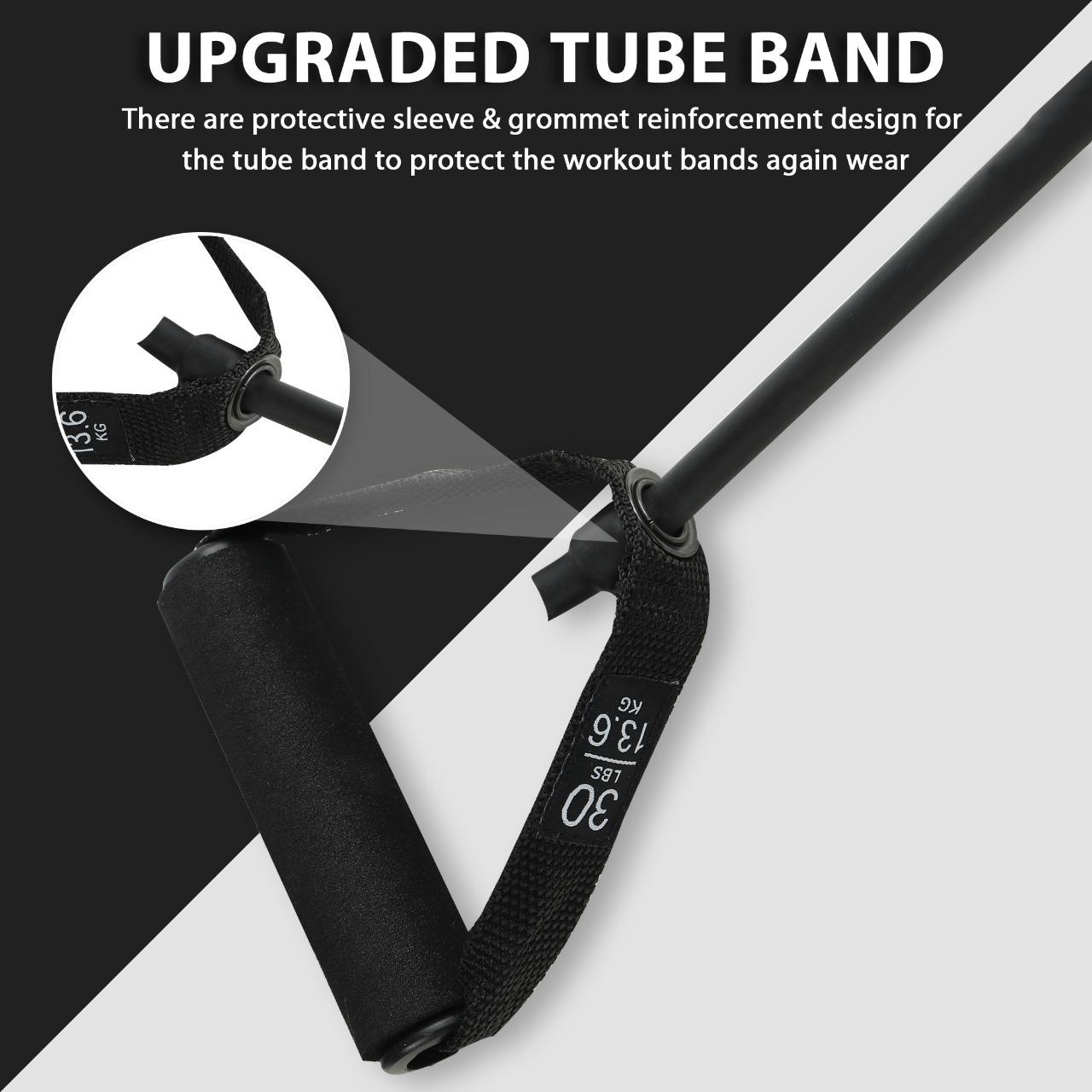 30 Lbs resistance band tube