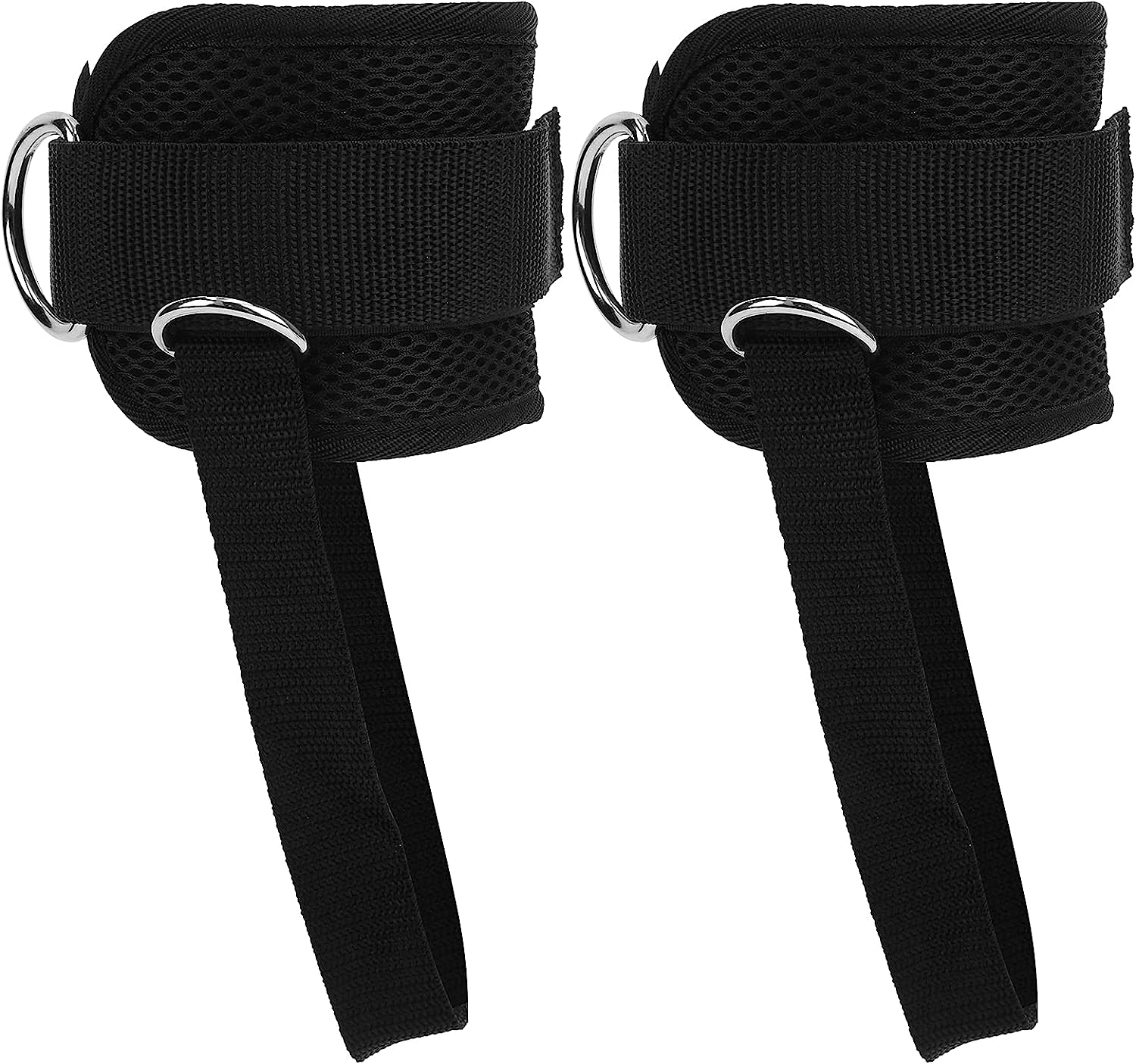 Ankle Straps for Cable Machine, Fitness Ankle Straps Get a Full Range Of Exercises Leg Extensions Ankle Straps Double D‑rings for Lower Body Movement
