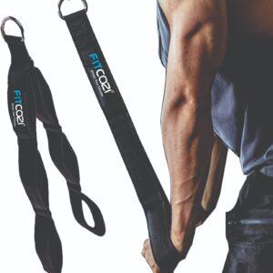 Exercise Machine Attachments Pulley System Gym Pull Down Rope with Carabiner
