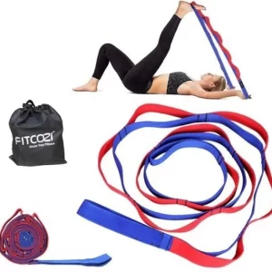 Physical Therapy Home Fitness yoga belt 10 loop