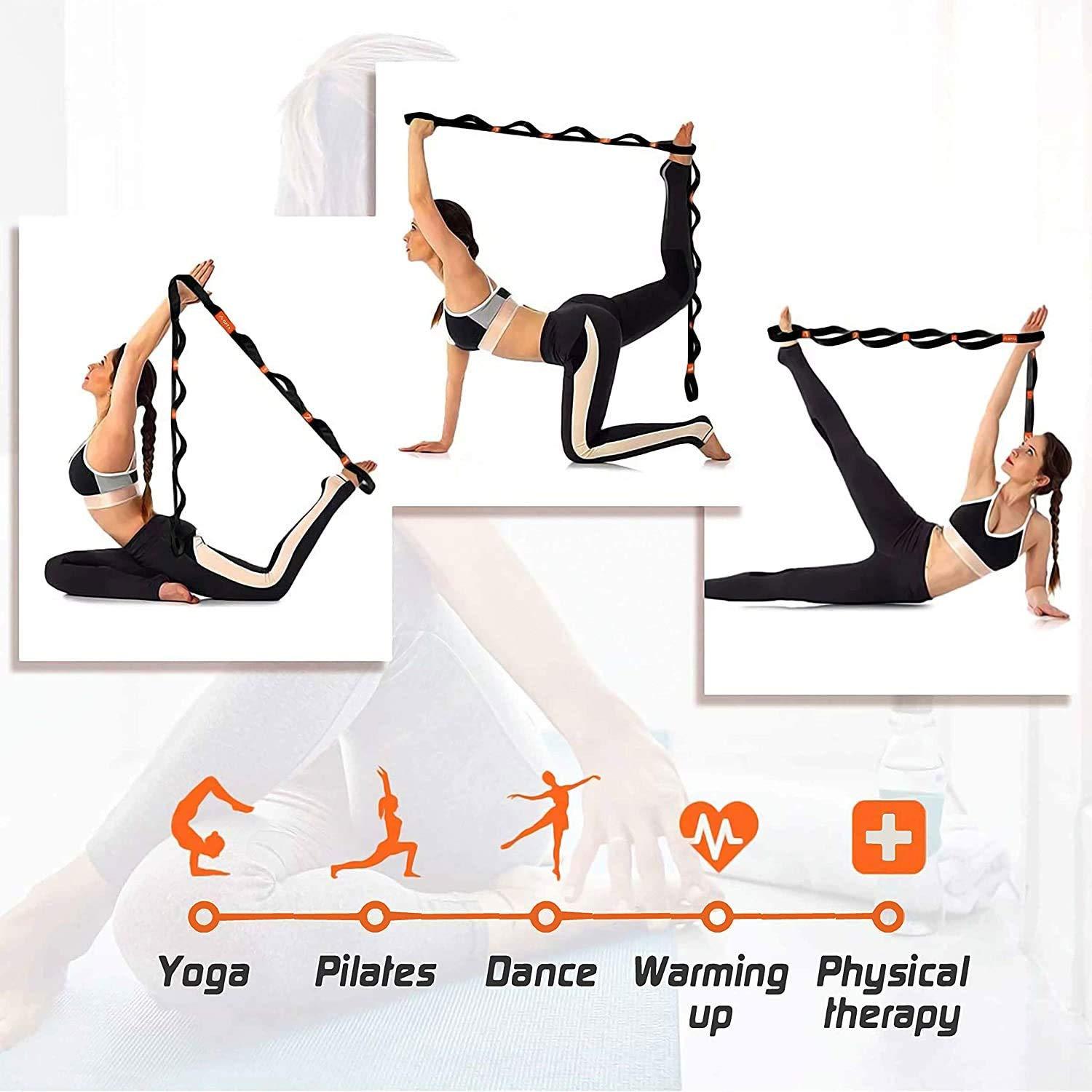 stretching Strap for Yoga, Pilates, Exercise online in india