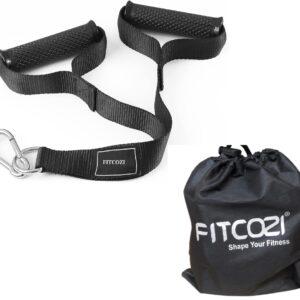 tricep rope with plastic handles