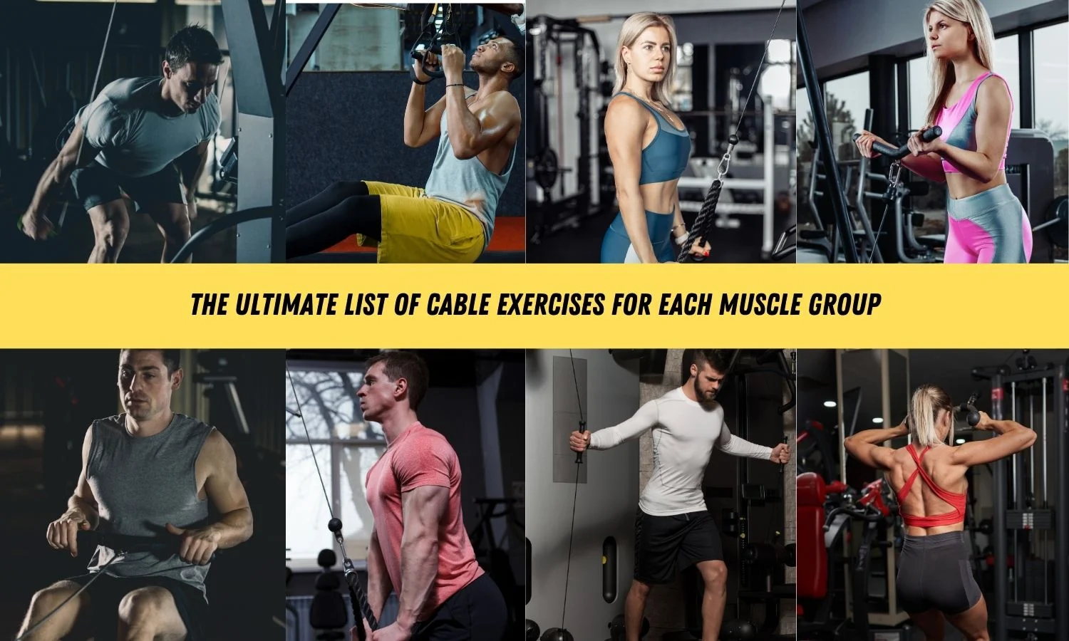 gym cable attachments names pdf