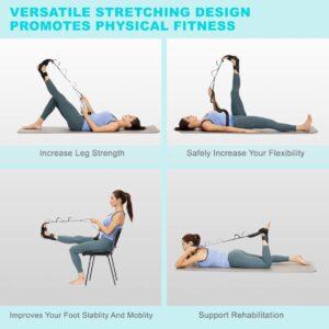Foot and Calf Stretcher-Stretching Strap exercise guide