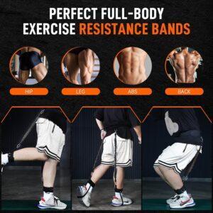 Vertical Jumping Trainer Jump Resistance Bands System Horizontal Leaping Fitness for volley ball training