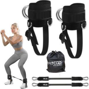 Buy Fitcozi Ankle Straps for Cable Machines and Resistance Band