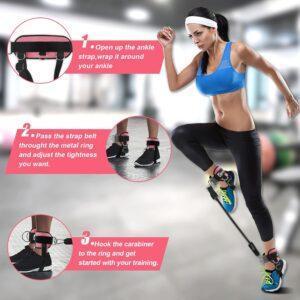 Leg Resistance Bands for Women & Men Fitness Equipment