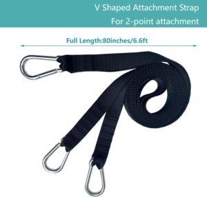 Weighted Training Waist Belt for Pulling Sled and Tires,Weight Sled Pulling Strap,Sled Trainer Pull Leash of Sled Harness,Pulley Strap for Strength Speed Agility Training