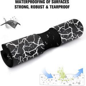 Barbell Pad Foam Squat Bar Pad Hip Thrust Pad with Safety Straps for Squats buy online in india