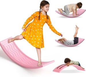 Fitcozi Wobble Balance Board for Kids Toddler