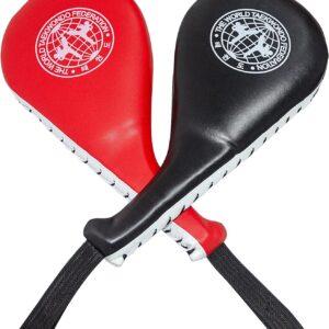 Taekwondo Kick Pads, Double Strike Boxing Pads, Striking Karate Martial Arts Training Target Pad, Karate Kicking Target for Kids Youth Adult