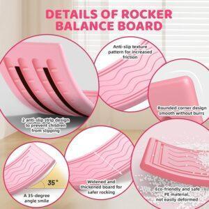 Wobble Balance Board for Kids Toddler pink