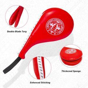 best Taekwondo Kick Pads, Double Strike Boxing Pads, Striking Karate Martial Arts Training Target Pad, Karate Kicking Target for Kids Youth Adult