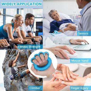 Hand Squeeze Exerciser,Finger Exerciser for Arthritis Elderly People Hand Therapy and Training for climbing