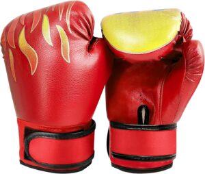 Kids Boxing Gloves Red Kids Boxing Training Gloves for Boys and Girls Age 3 to 12 Years Old