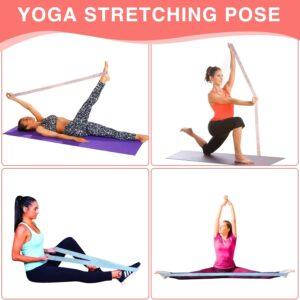 Pilates Stretch Band, Elastic Exercise Bands, Leg Stretching Strap, Stretch Resistance Bands For Exercise