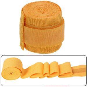 Cotton Boxing Bandage Wrist Wraps, Martial Arts Fist Handbands for Kickboxing, Muay Thai & Gym Workouts pair