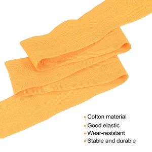 Cotton Boxing Bandage Wrist Wraps, Martial Arts Fist Handbands for Kickboxing, Muay Thai & Gym Workouts yellow soft