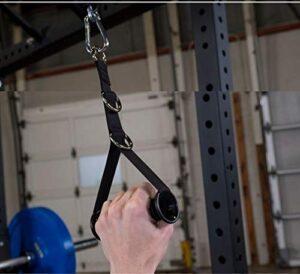 Pull up rope handle 3 ring