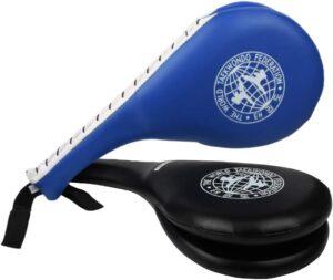 Taekwondo pad blue and black