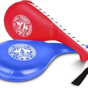Taekwondo pad blue and red