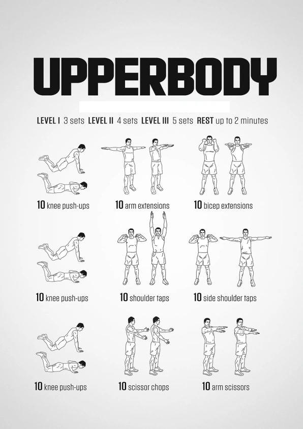 exercise at home for upper body