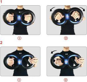 how to use Gym Multifunctional Hand and Forearm Trainer, Gripper Exerciser Strengtheners