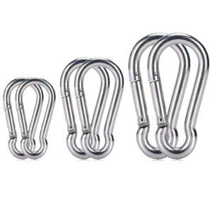 mixed size carabiner hook
