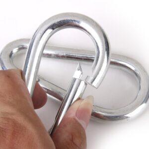 10mm steel large carabiner