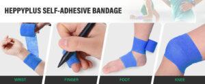 Athletic Tape Colorful 6 Rolls Used for Wraps, Sports Tape best how to use