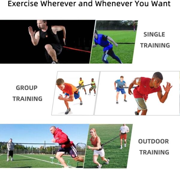 Resistance Speed Training Kit how to use fitcozi