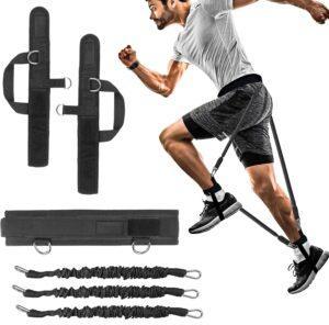 Vertical Jumping Trainer resistance band Kit for sports person