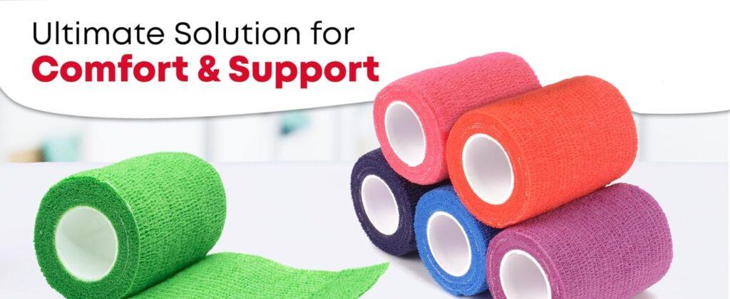 best sports Self Adherent Cohesive Bandages mixed color