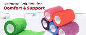 best sports Self Adherent Cohesive Bandages mixed color