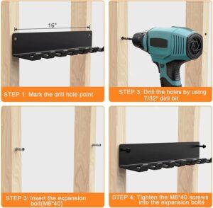 how to install gym wall mount