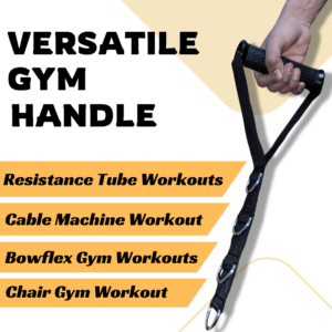 Adjustable Multi-Purpose Gym Handles 4 D ring