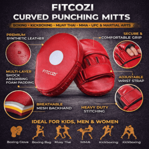BEST Curved Punching Mitts PADS for Boxing (4)