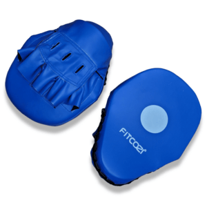 Upgrade your training with Fitcozi Curved Punching Mitts – durable PU leather focus pads for boxing, kickboxing, Muay Thai, MMA, and martial arts. Featuring ergonomic design, shock-absorbing padding, and a secure adjustable fit for kids, men, and women. Perfect for intense workouts and precision strikes! 🥊
