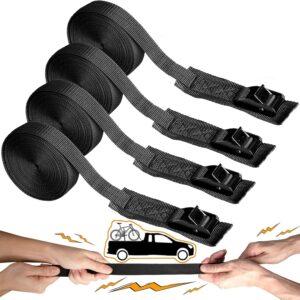 lashing Strap Padded Cam Buckle Cargo Strap Adjustable Kayak Straps Roof Rack Cinch Strap Ratchet Straps for Trucks Motorcycle Boat Tie Down Packing