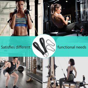 how to use Bar Attachment Straps Compatible with Bowflex Gyms for LAT Bench Bar Attachment Straps (Pair)
