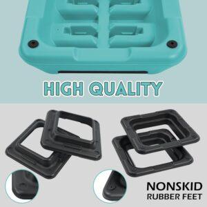Aerobic STEPPER Platform with 4 Stackable Risers Exercise Step Adjustable Height