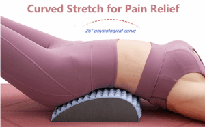 Neck & Back Stretcher for Lower Back & Neck Pain Relief, Adjustable Spine Board for Herniated Disc, Sciatica, Scoliosis