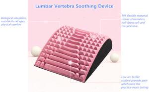 Neck & Back Stretcher for Lower Back & Neck Pain Relief, Adjustable Spine Board for Herniated Disc, Sciatica, Scoliosis best online in india