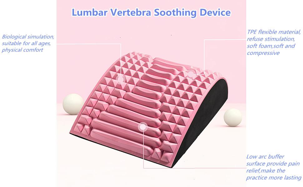 Neck & Back Stretcher for Lower Back & Neck Pain Relief, Adjustable Spine Board for Herniated Disc, Sciatica, Scoliosis best online in india