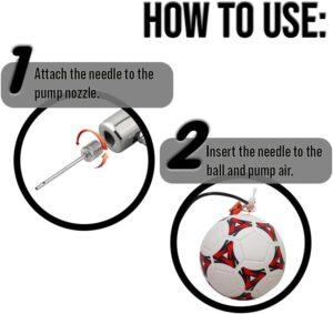 spare Ball Pump Inflation Needle