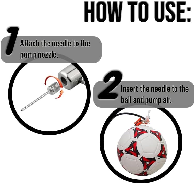 spare Ball Pump Inflation Needle