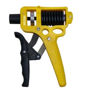 Fitcozi Professional Hand Grip Strengthener HandGripper (5kg - 60kg), Heavy Duty Adjustable Spring Gripper, Alloy Steel Construction, Blue and Black, 100+ Kg Resistance, Forearm Exercise Tool