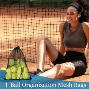 Fitcozi 6-Pack Mesh Storage Bags with Drawstring Lock